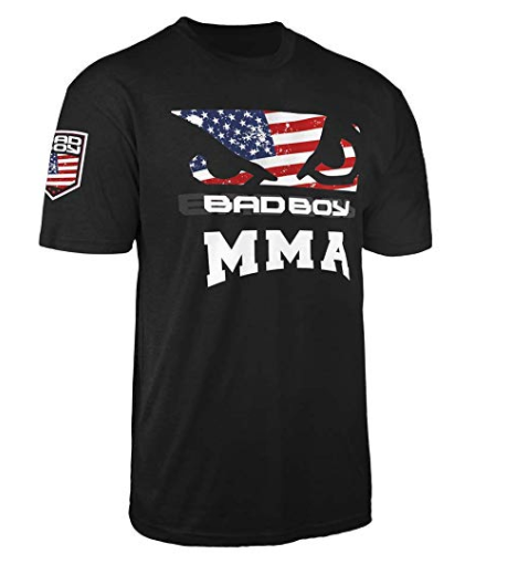 BAD BOY USA MMA Artist American Flag T-Shirt - Bad Boy