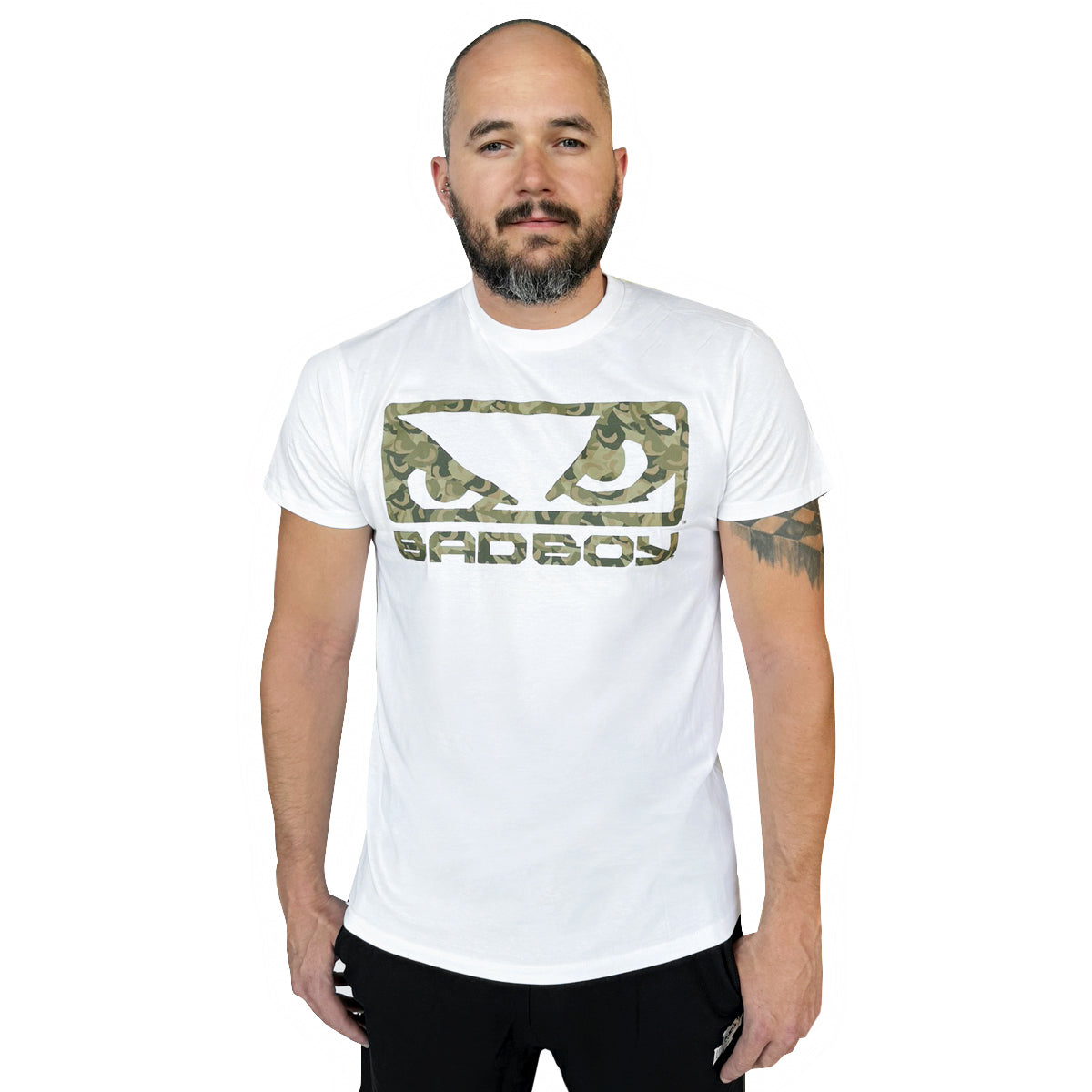 Bad Boy Camo Filled Stacked T-Shirt