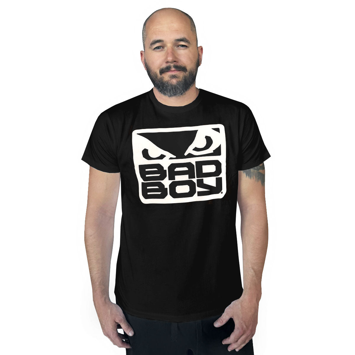BAD BOY Stacked Logo T-Shirt
