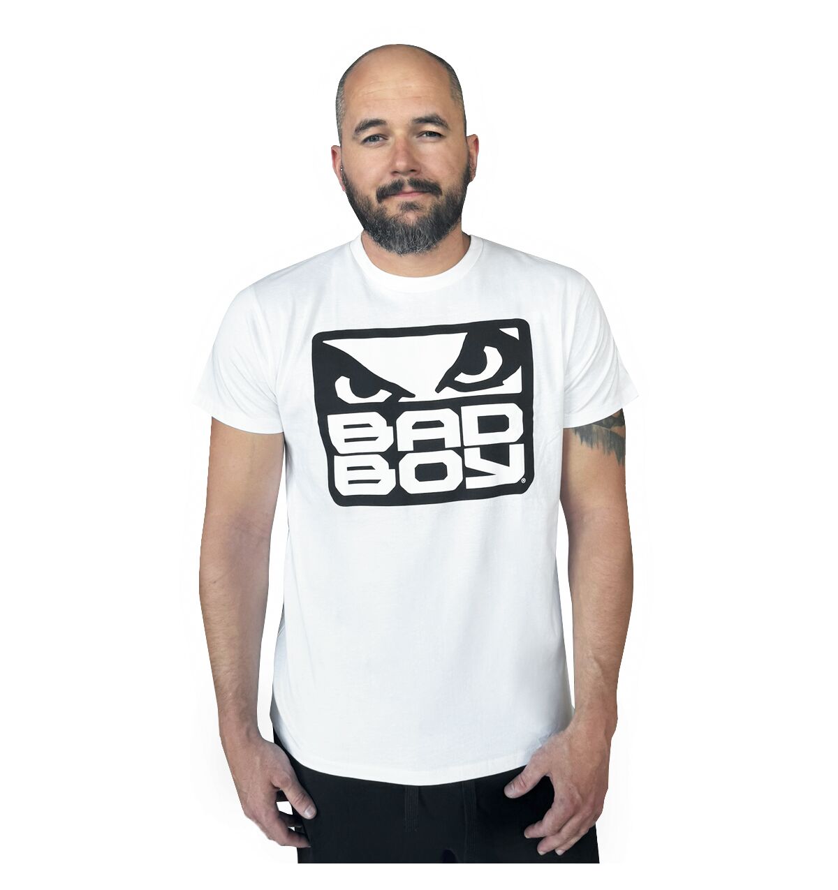 BAD BOY Stacked Logo T-Shirt