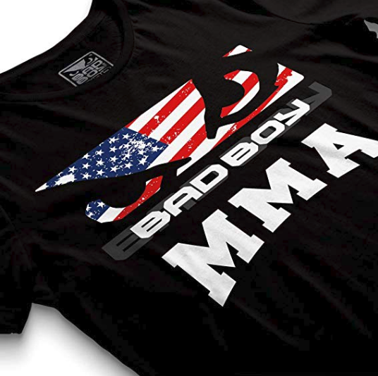 Bad Boy MMA Artist American Flag T-Shirt